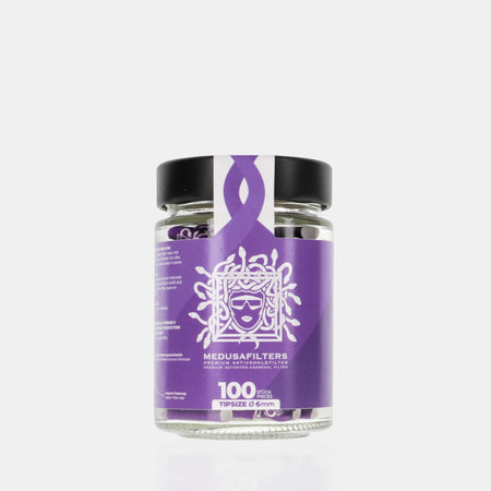 100 glass activated carbon filters VIOLET Edition image