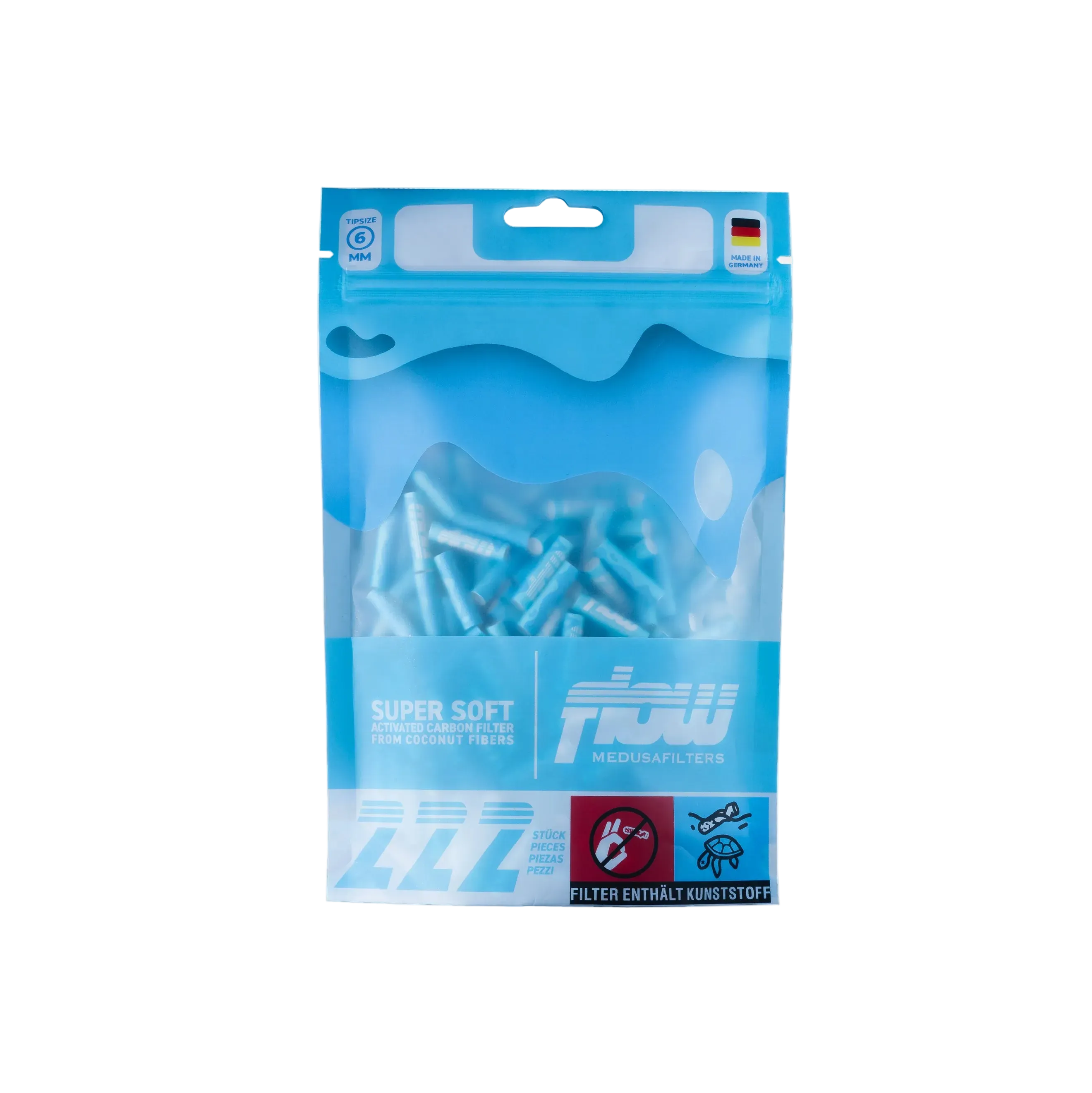 FLOW by Medusafilters® Aktivkohlefilter 6 mm