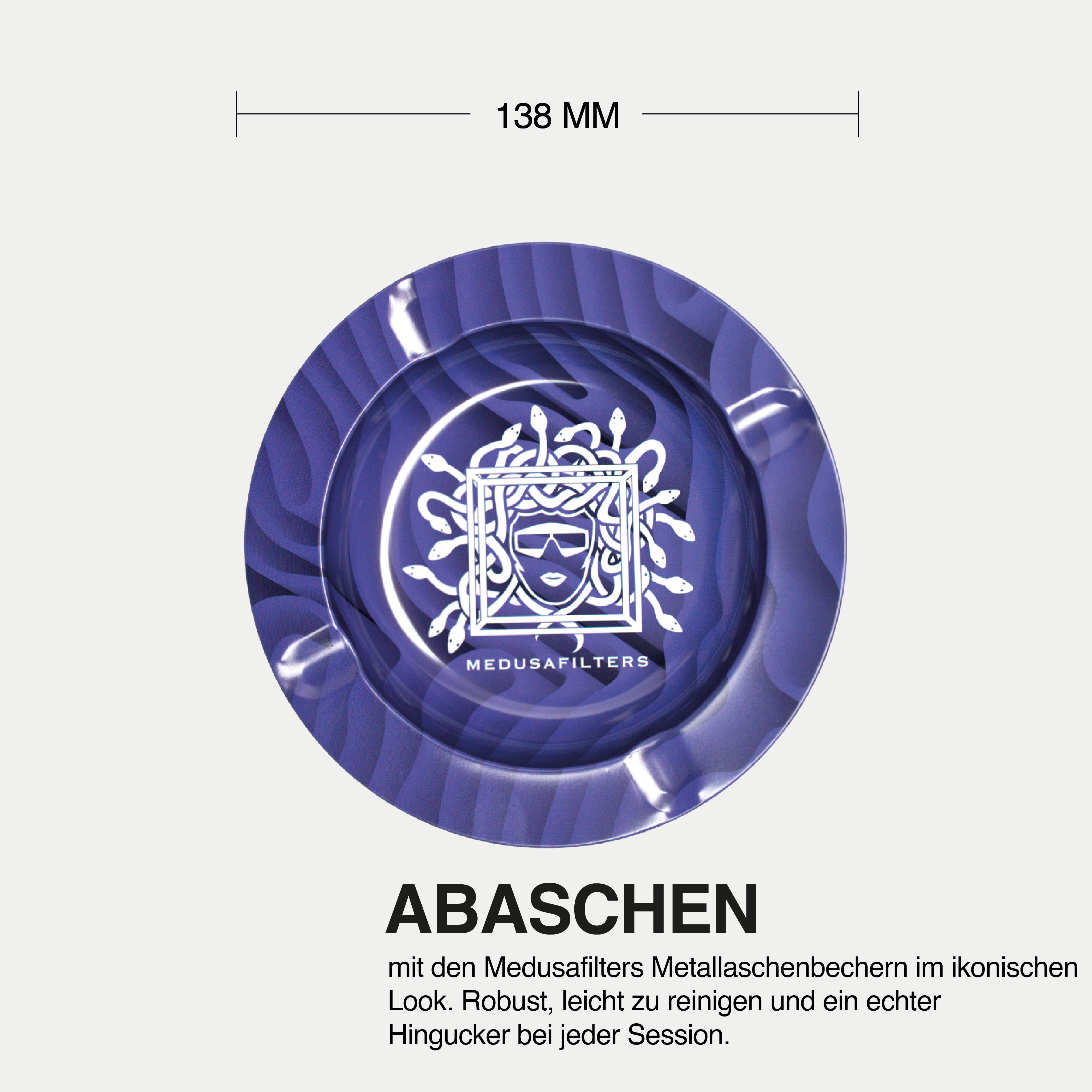 Aschenbecher VIOLET Edition