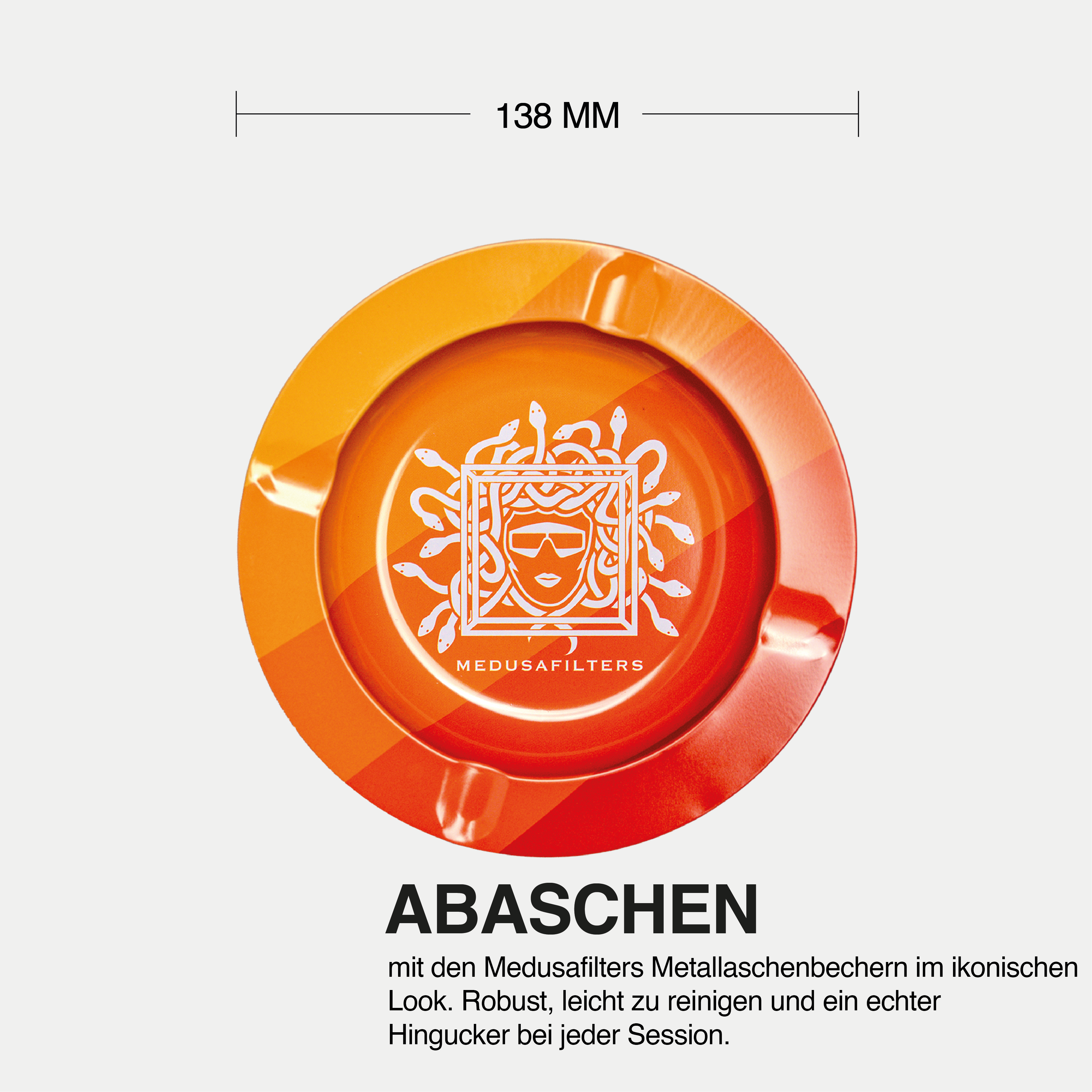 Medusafilters Aschenbecher