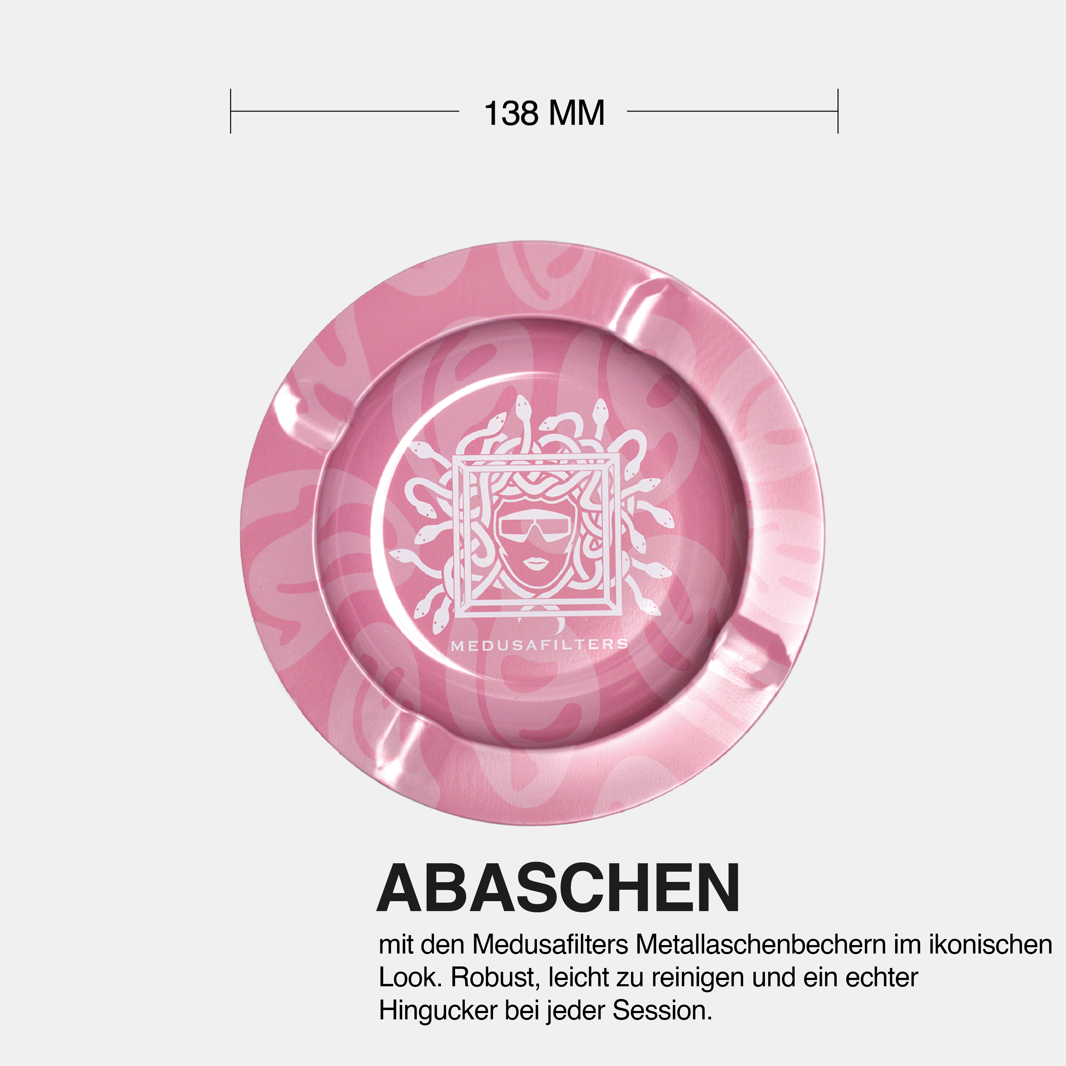 Medusafilters Aschenbecher