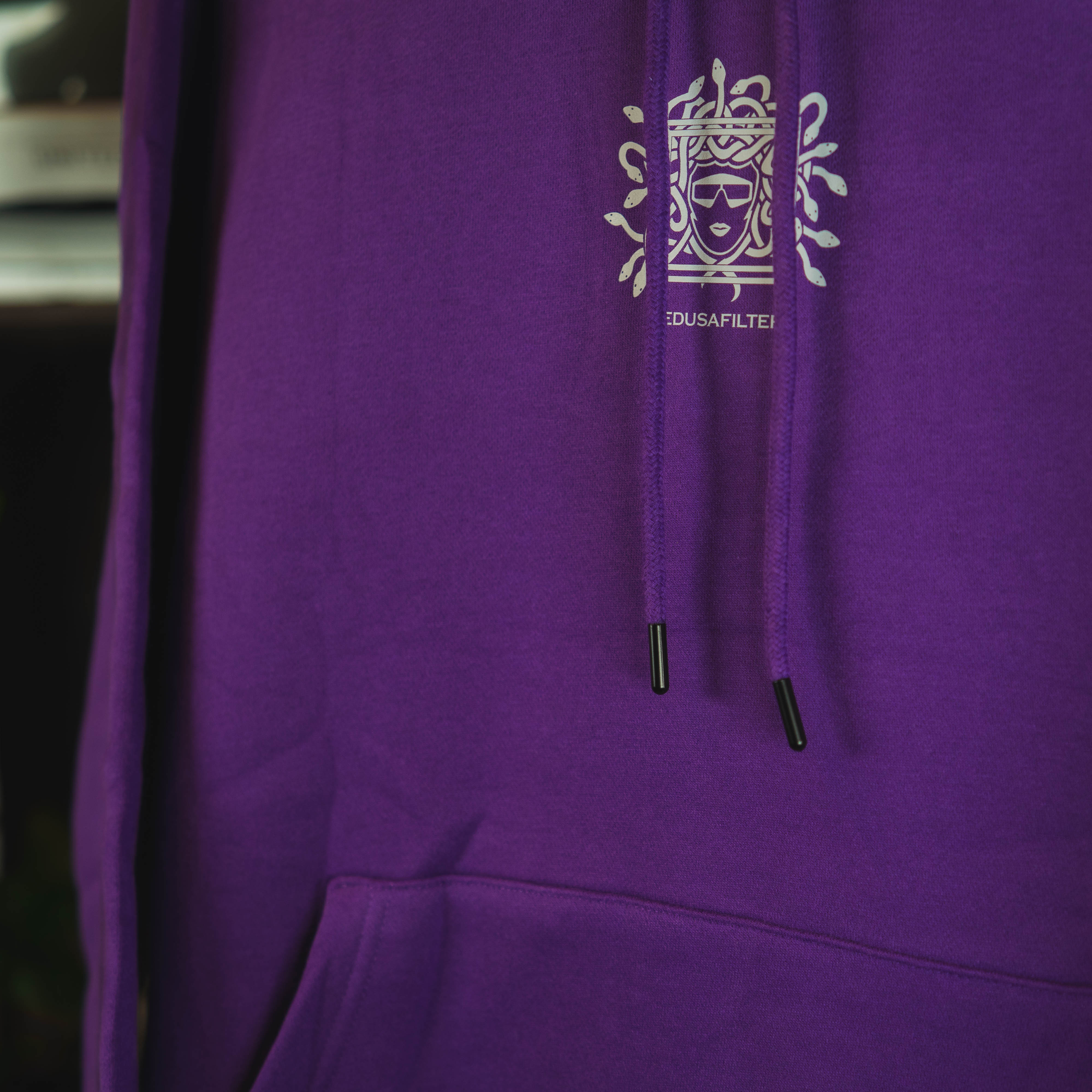 Medusafilters Hoodie mit Backprint