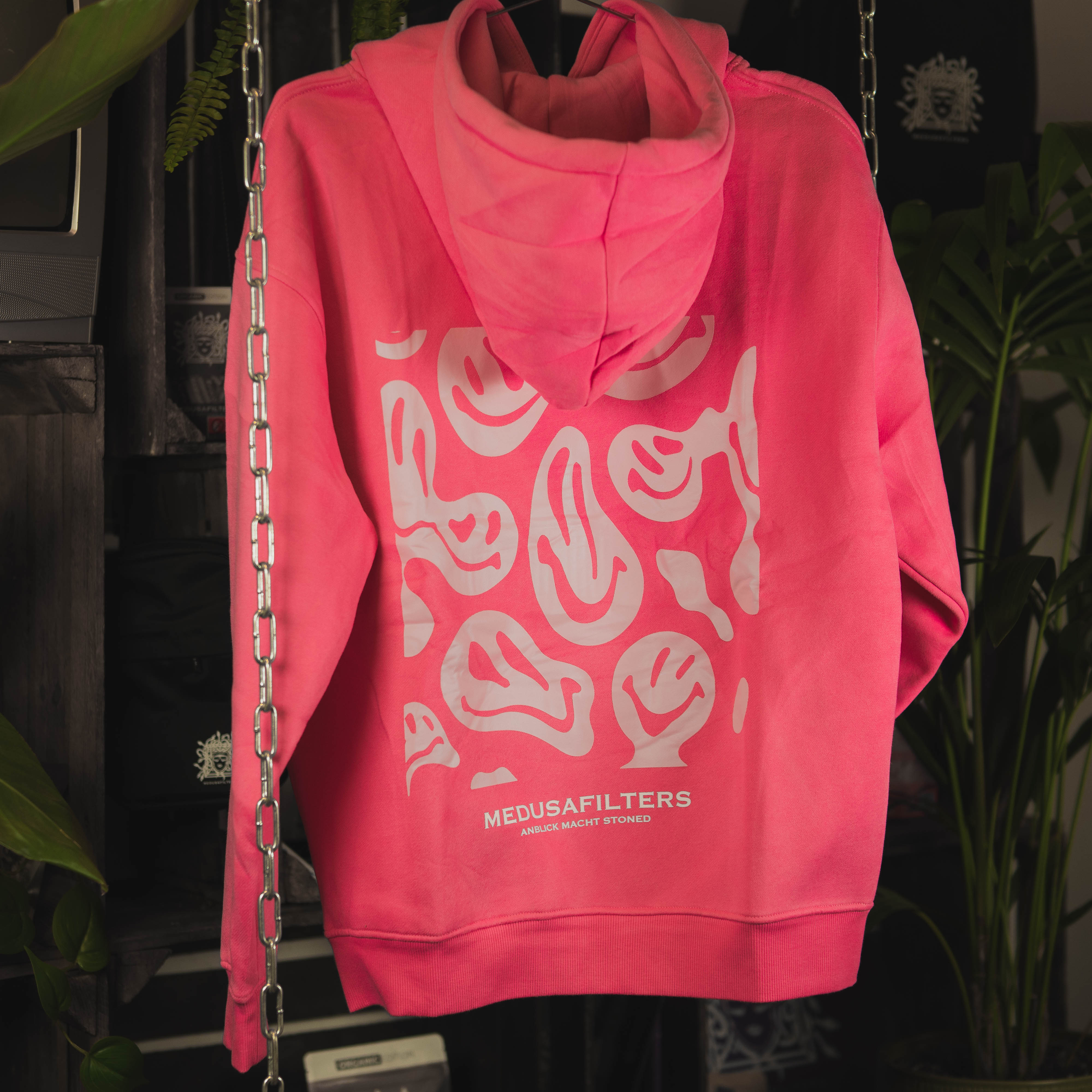 Medusafilters Hoodie mit Backprint