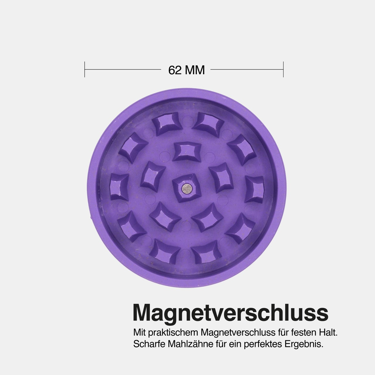 Grinder di canapa biologica VIOLA