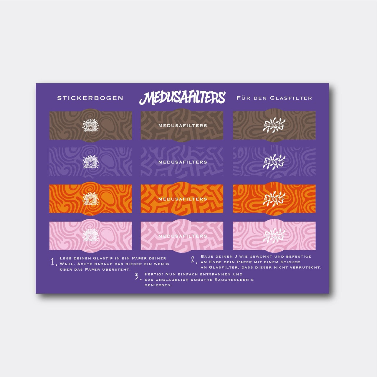 Twisted Glasfilter Bundle