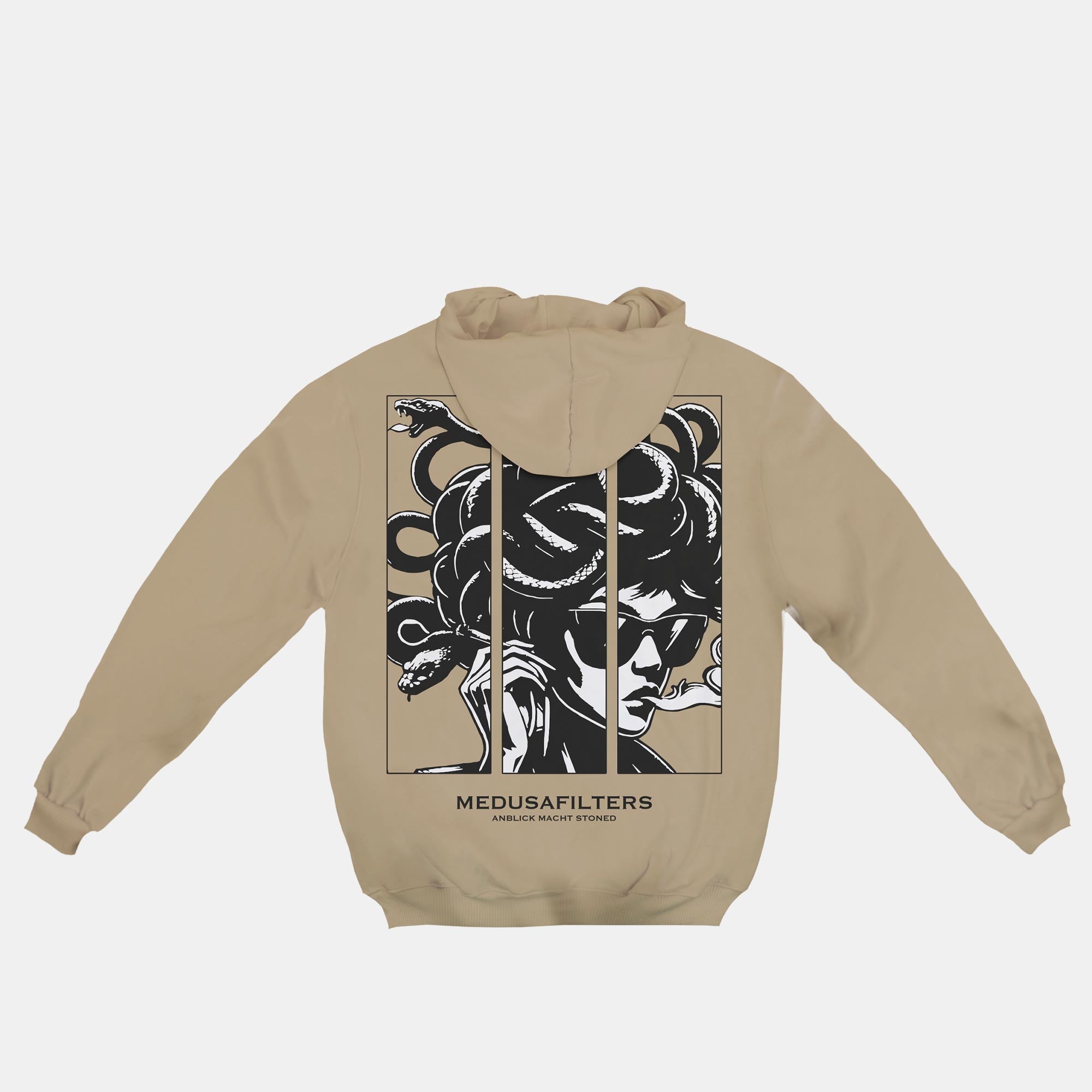 Medusafilters Hoodie mit Backprint