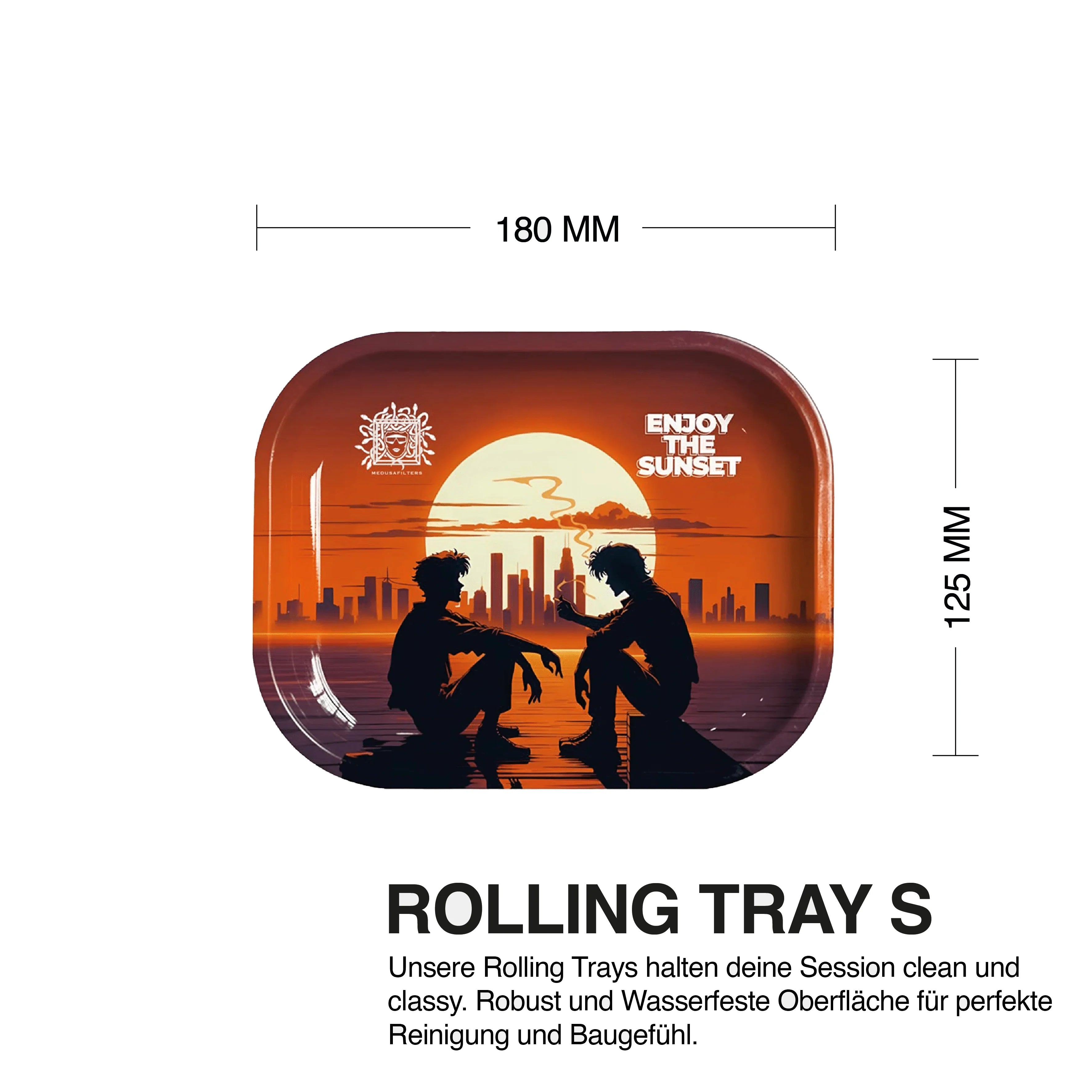 Rolling Tray aus Metall – Kurz abwischen, weitermachen