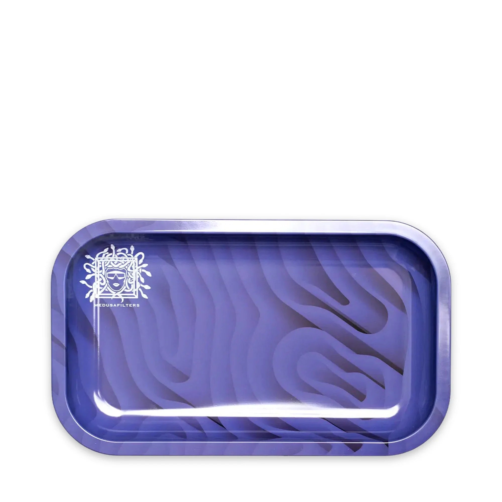 Medusafilters Rolling Tray aus Metall Violet