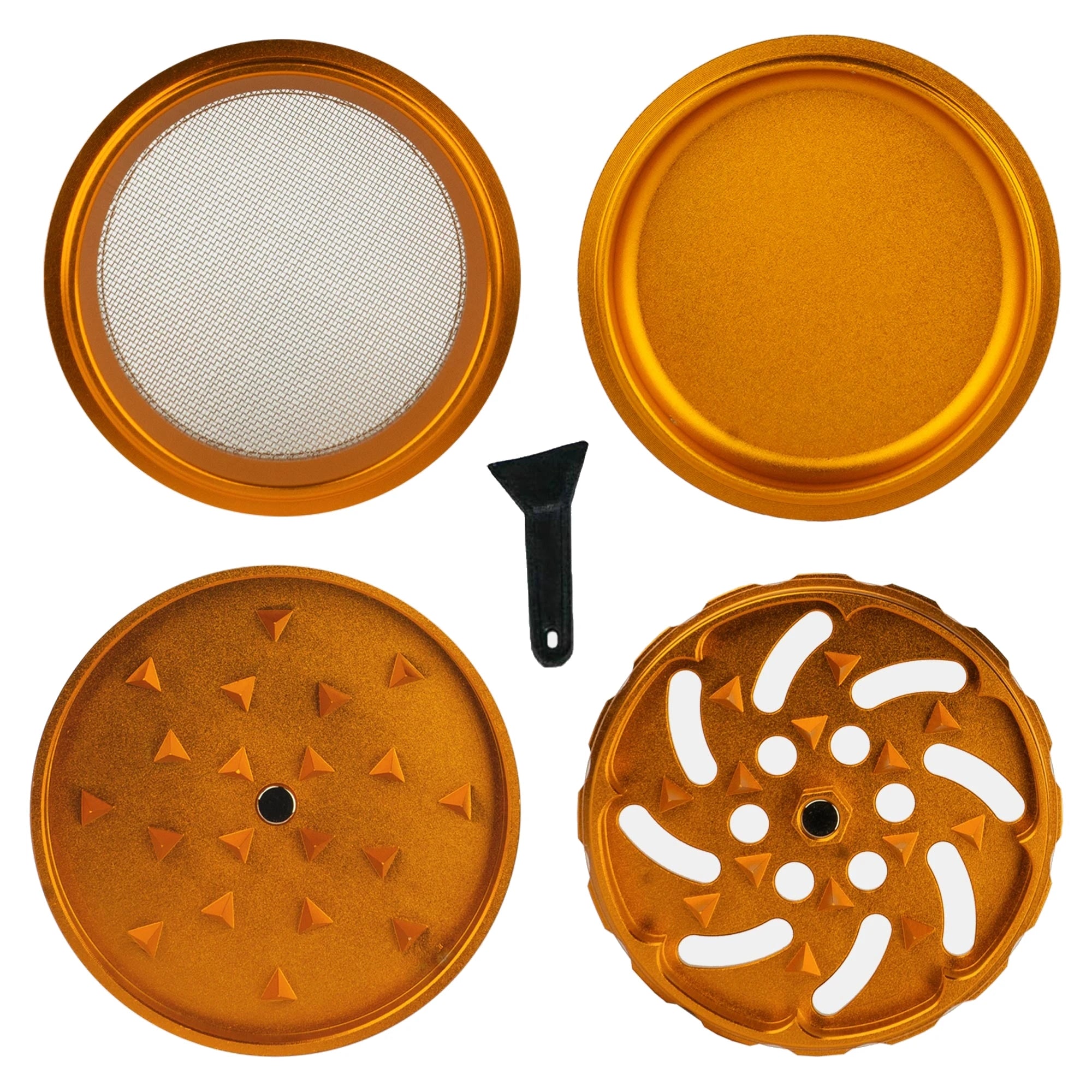 Medusafilters Spike Grinder Sunset – Einzelteile