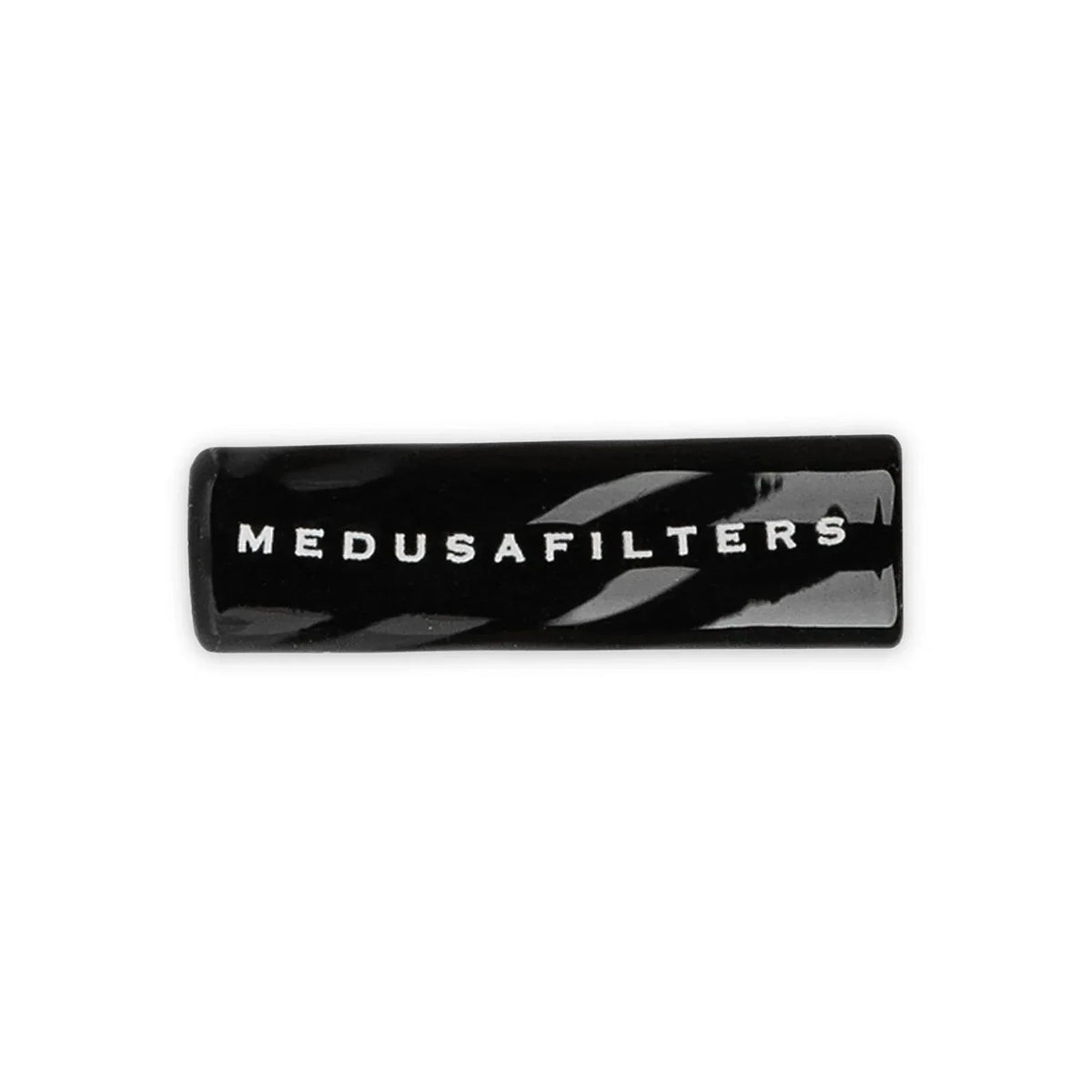 Twisted Glasfilter BLACK, Ø 9 mm, auf Weiß