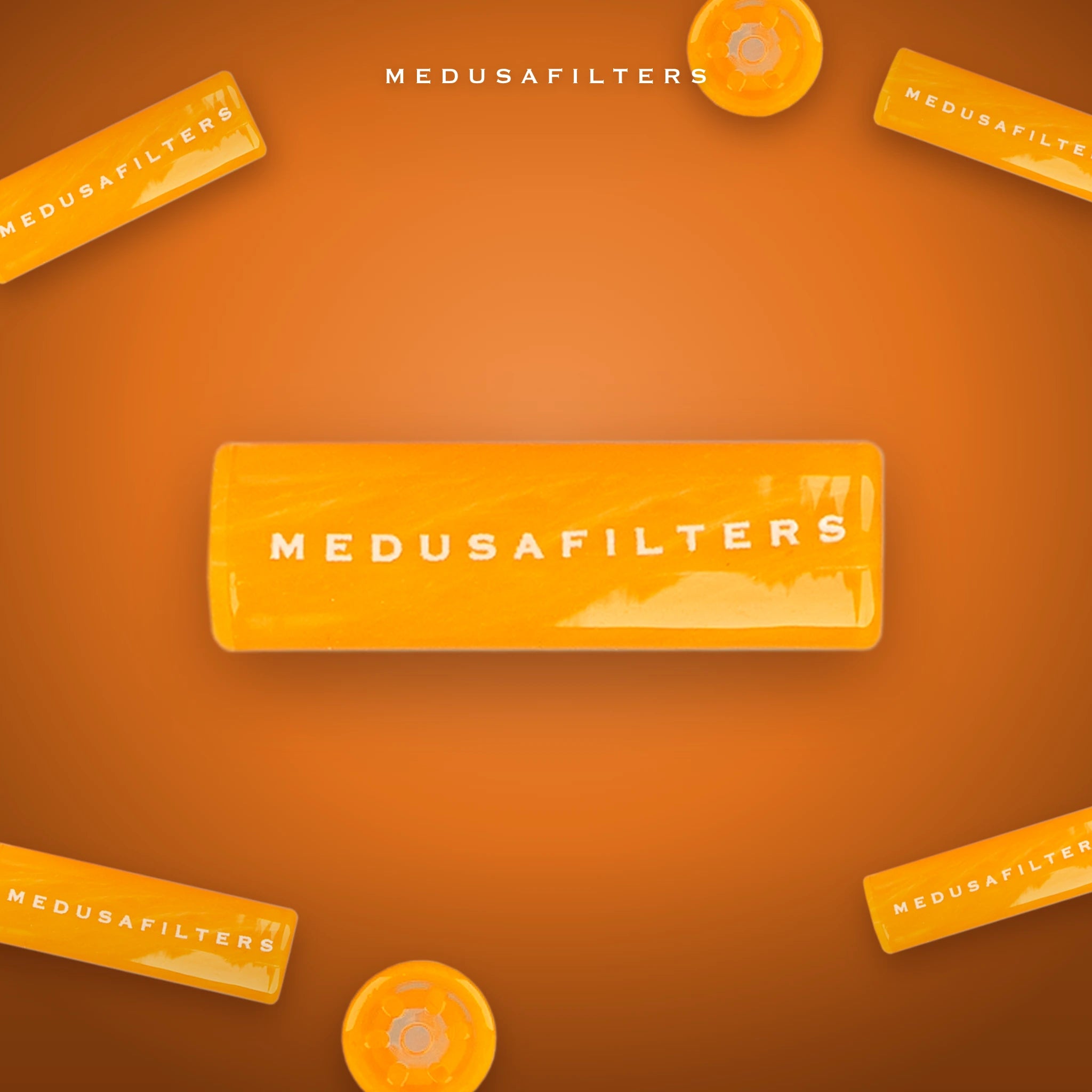 Medusafilters Twisted Glasfilter 9 mm SUNSET – Glasfilter im Überblick