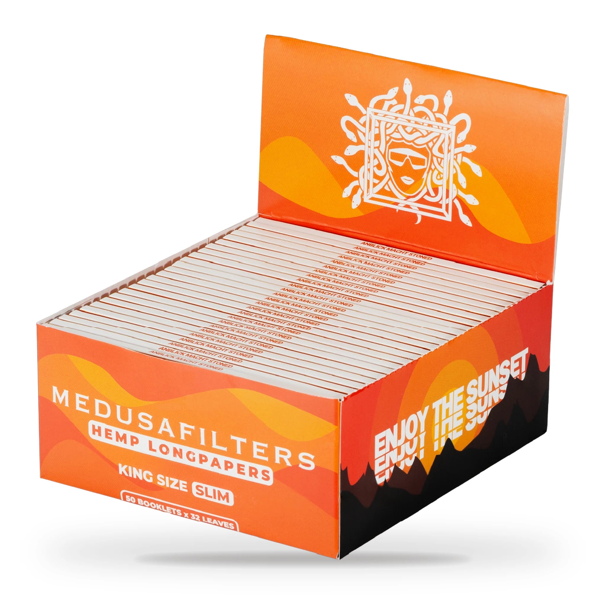 Medusafilters Longpapers 50er Display Hemp