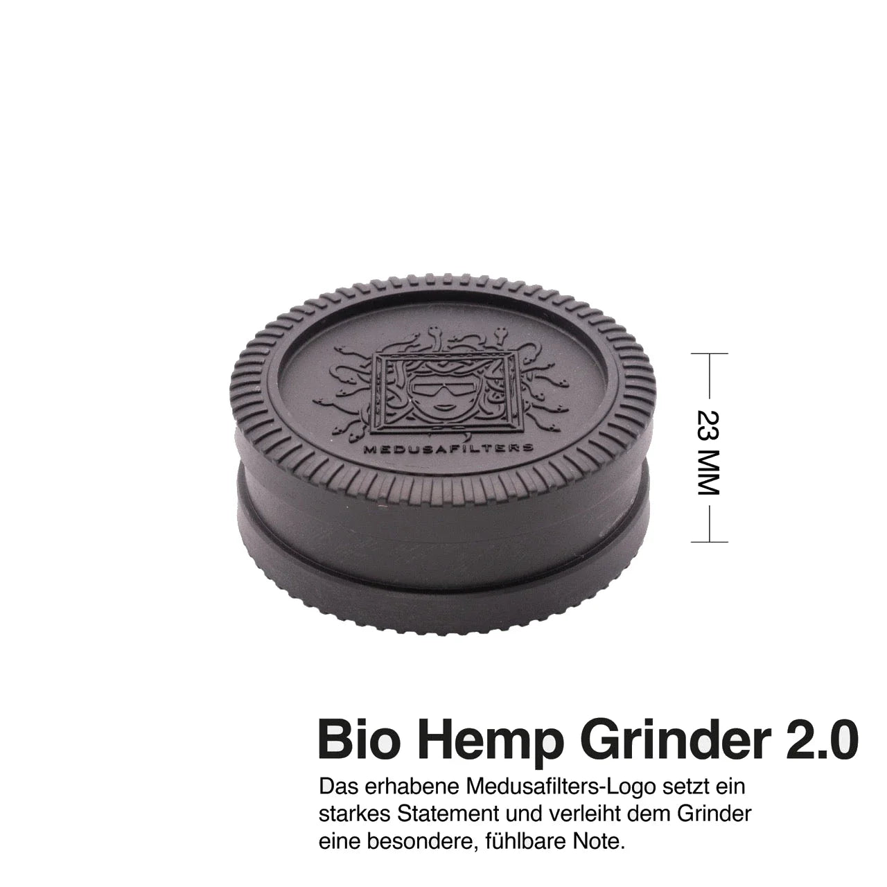 Medusafilters Bio-Hemp Grinder – Vier Farben, ein klares Design