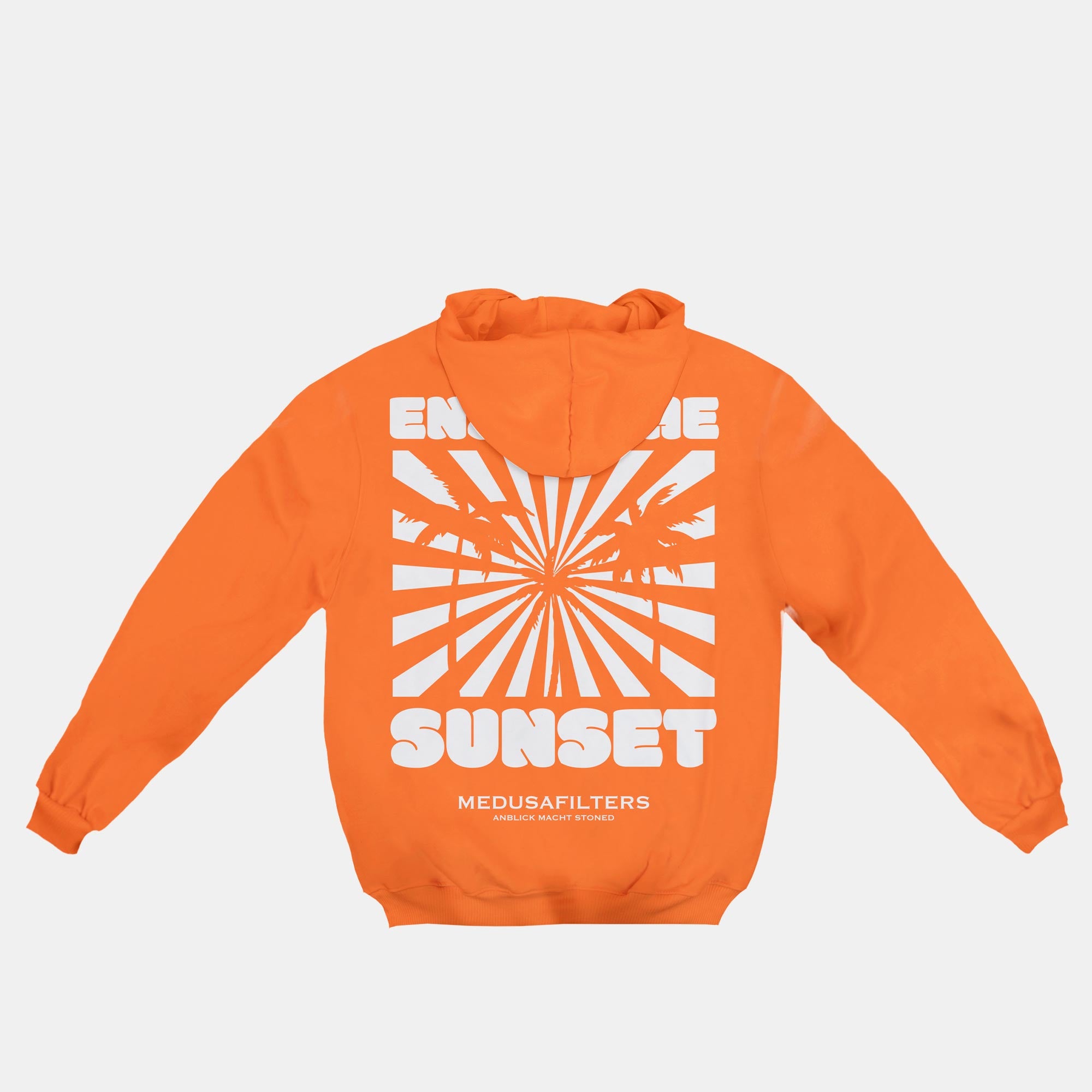 Medusafilters Hoodie mit Backprint - SUNSET