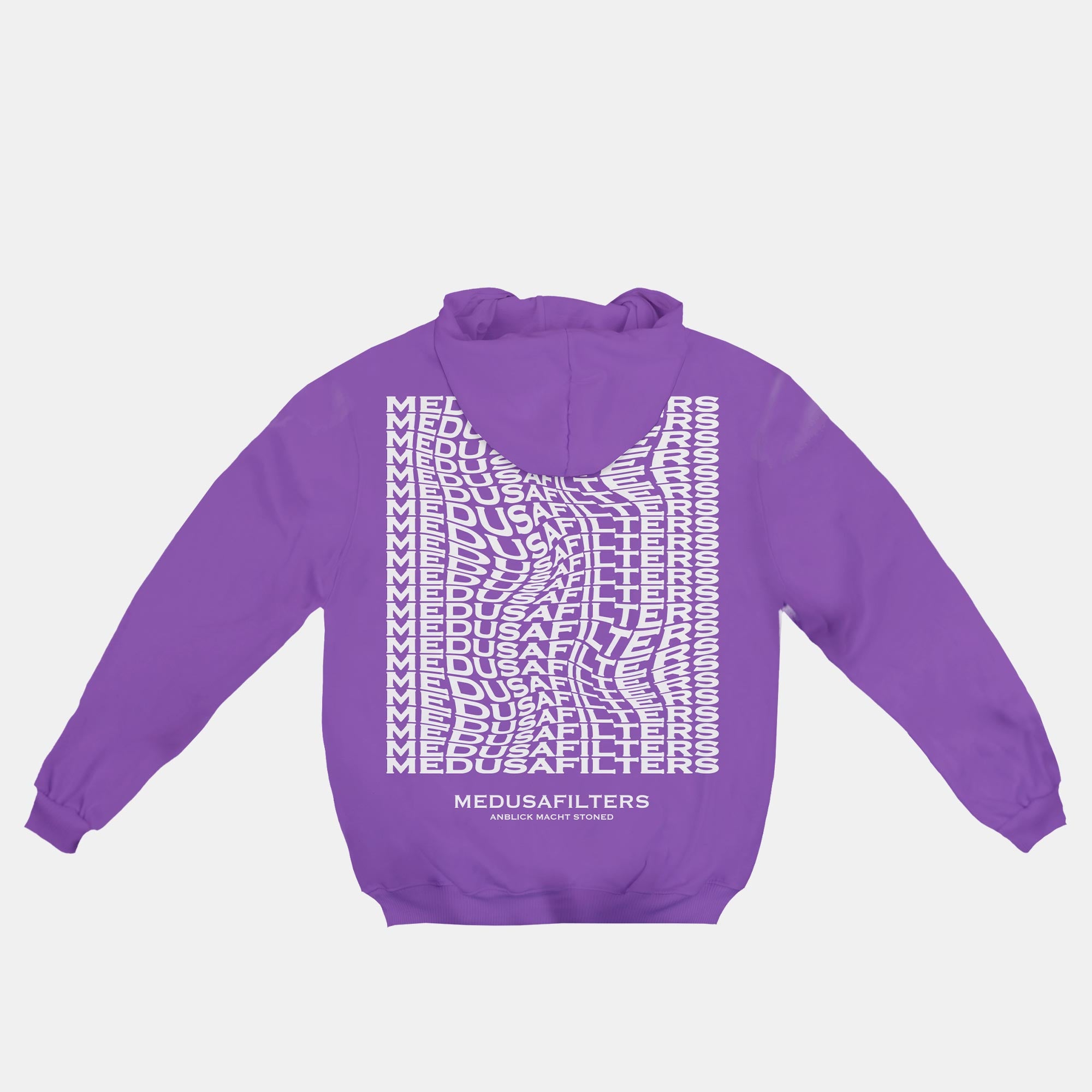 Medusafilters Hoodie mit Backprint - VIOLET