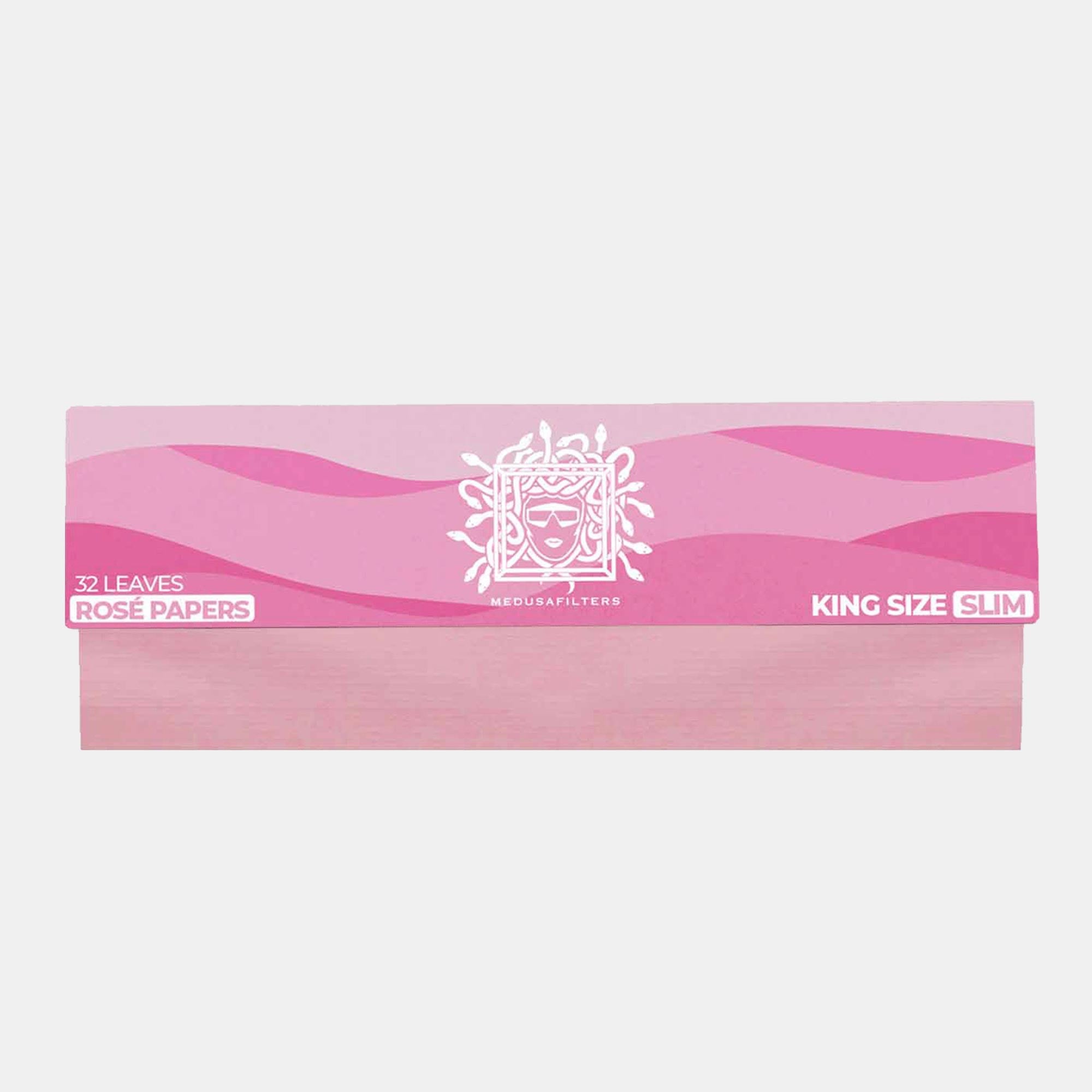 Medusafilters 32 x Longpapers King Size Slim ROSÉ / PINK 