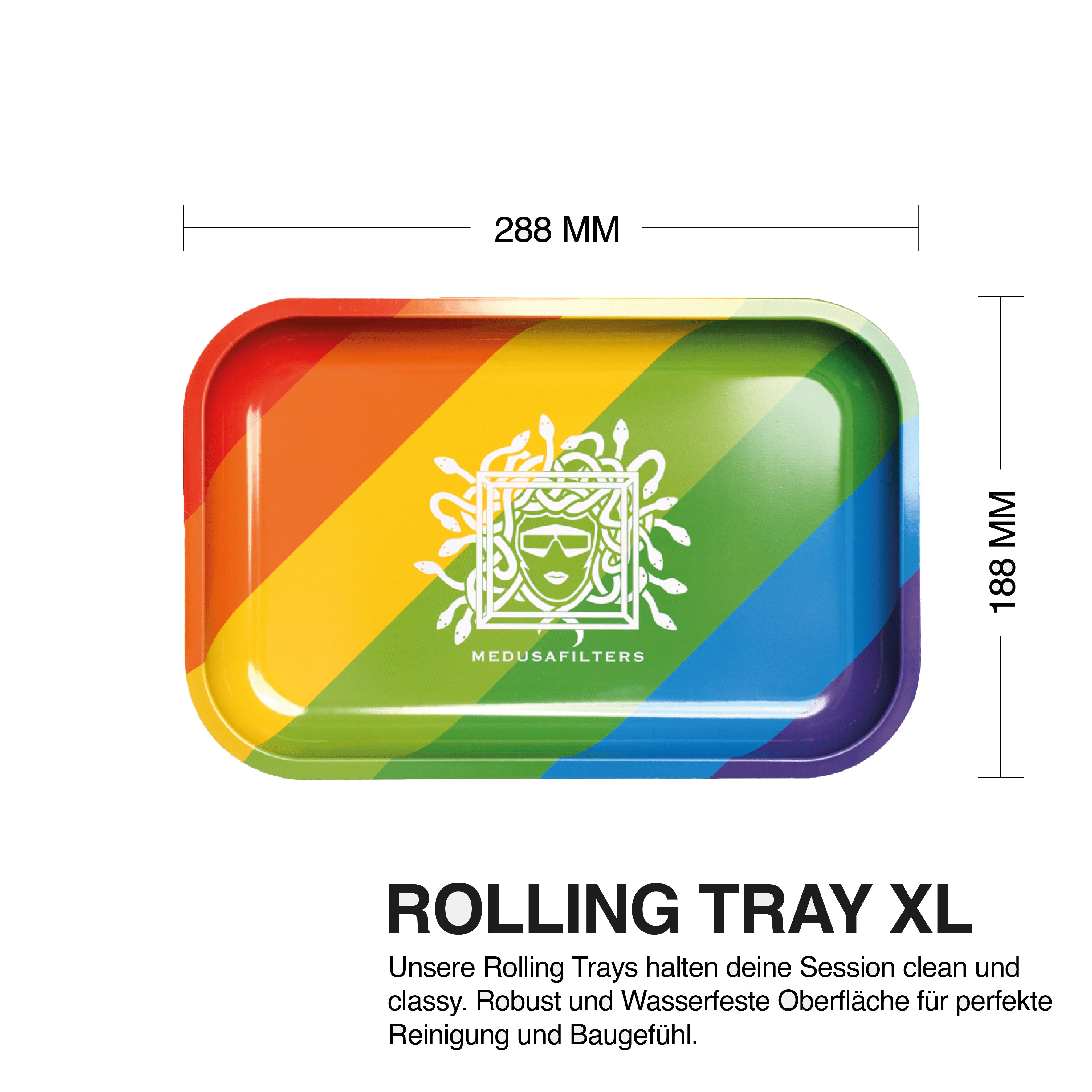 Medusafilters Rolling Tray XL Mixed – Maße