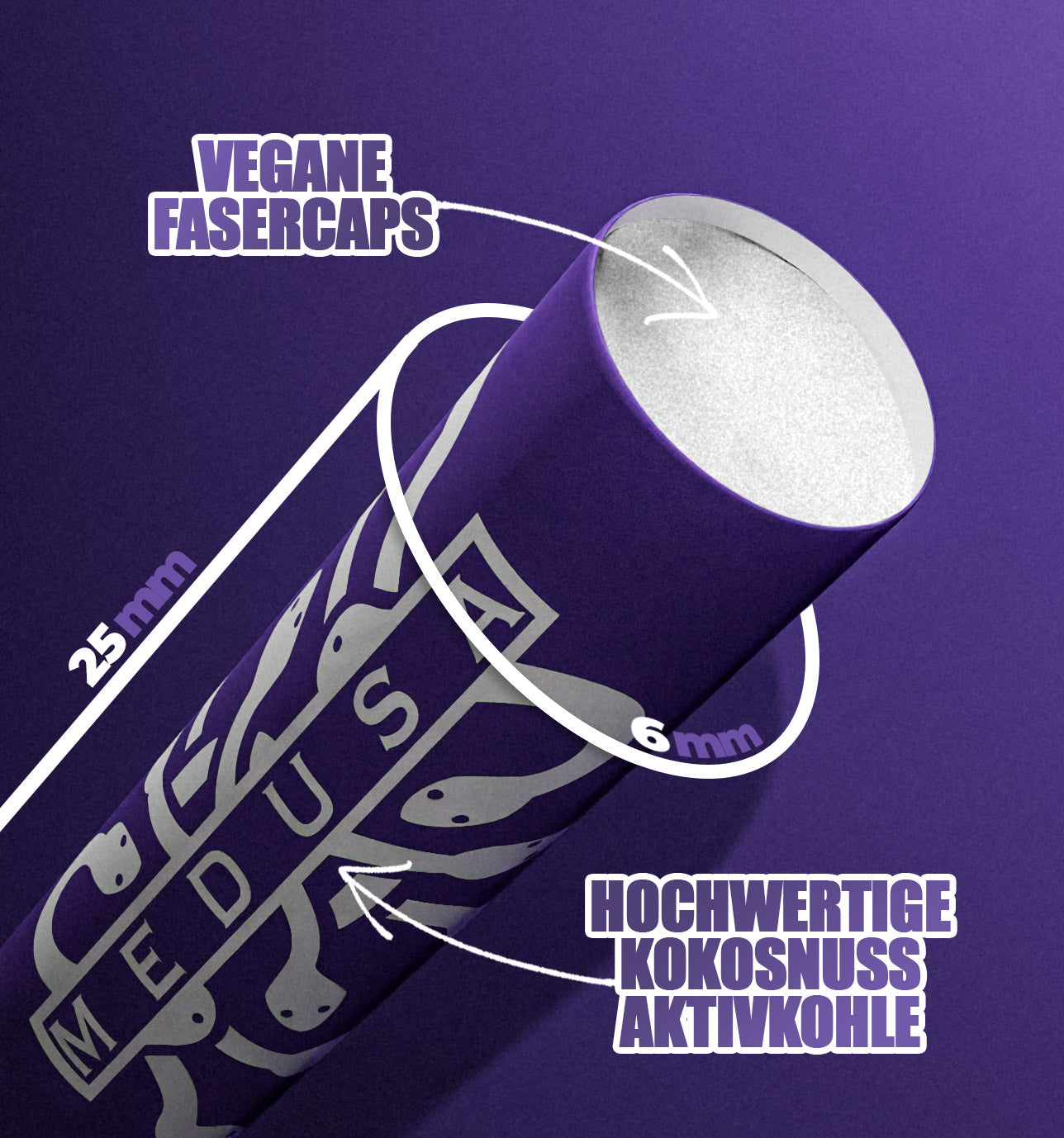 DEAL DES MONATS: 100er MIXED + 6 Meter Rolls + Tube - Medusafilters