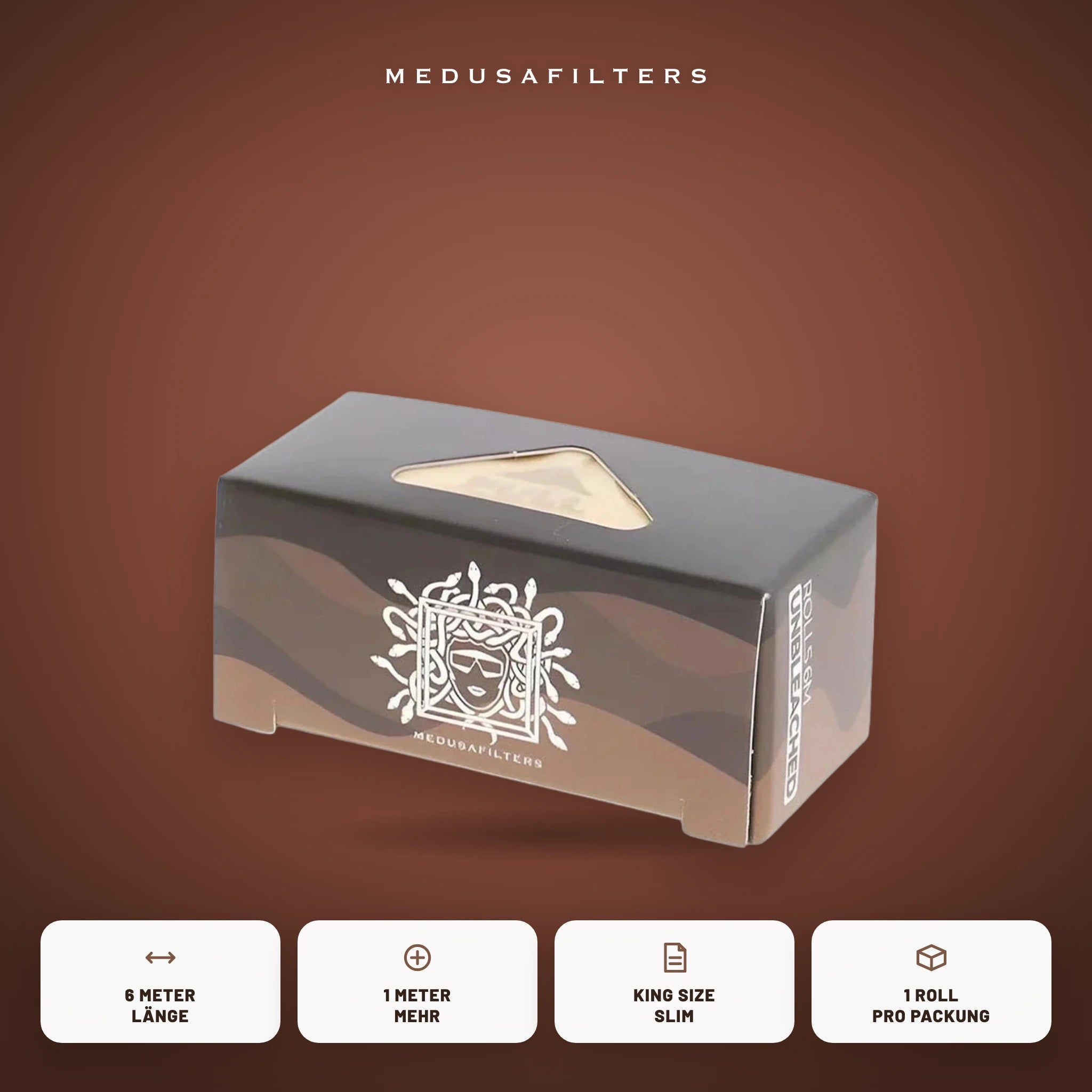 Medusafilters Endless Rolls 6 m ORGANIC – 1 Roll – Vorteile