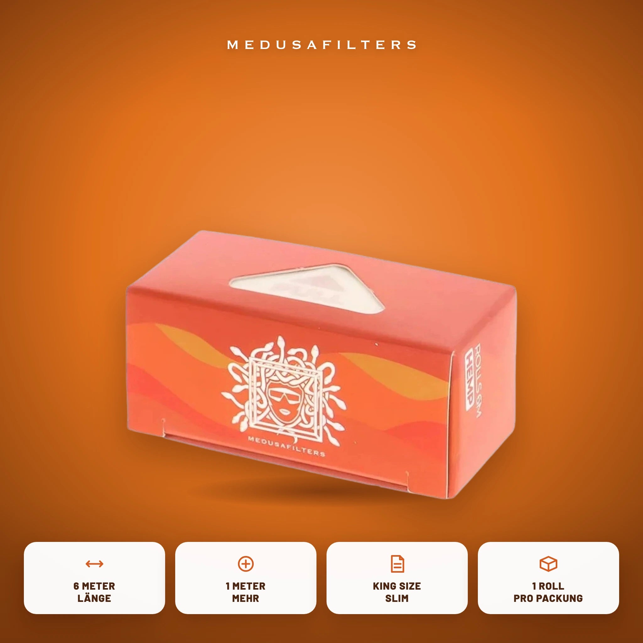 Medusafilters Endless Rolls 6 m SUNSET – 1 Roll – Vorteile