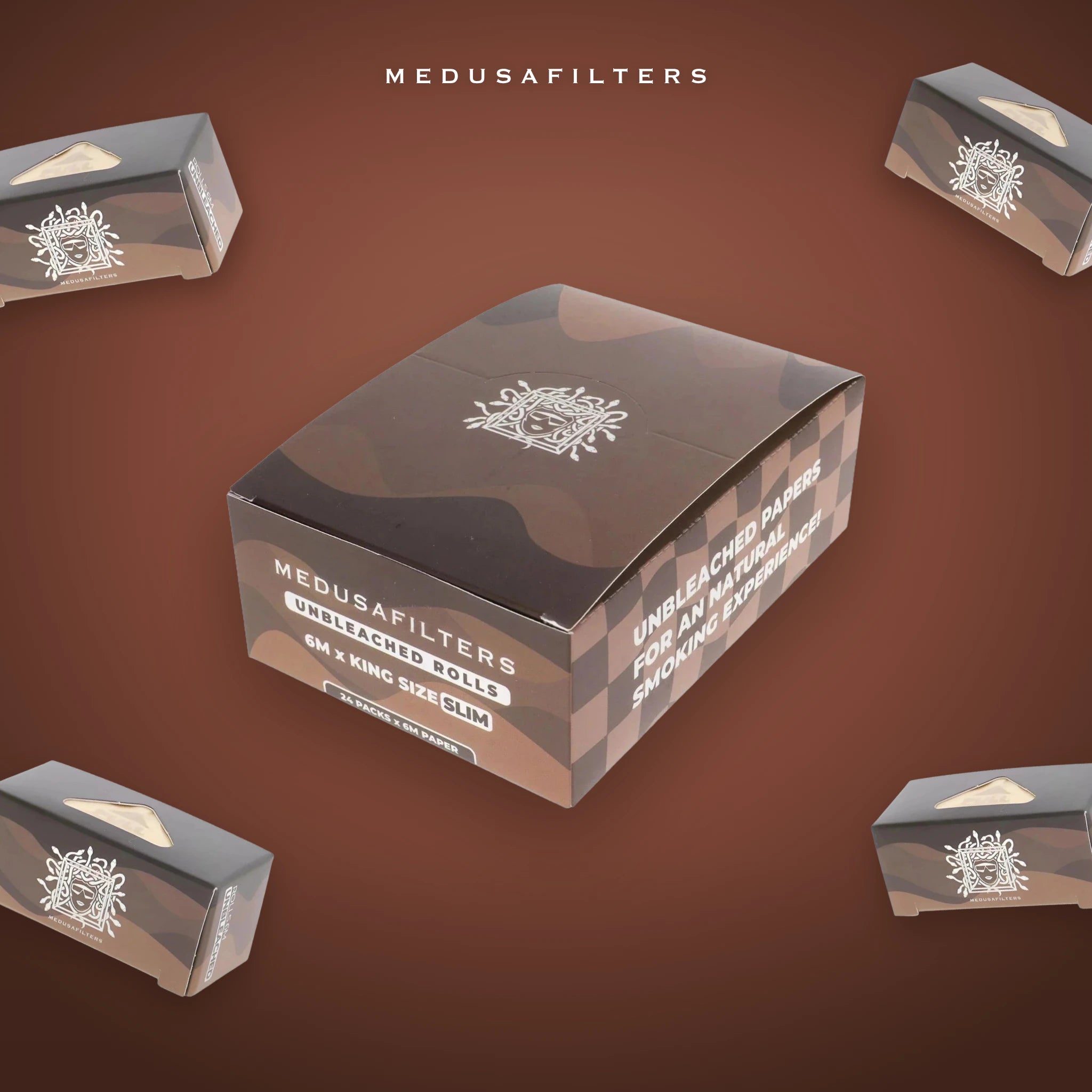 Medusafilters Endless Rolls 6 m ORGANIC – 24er Display – Rolls im Überblick