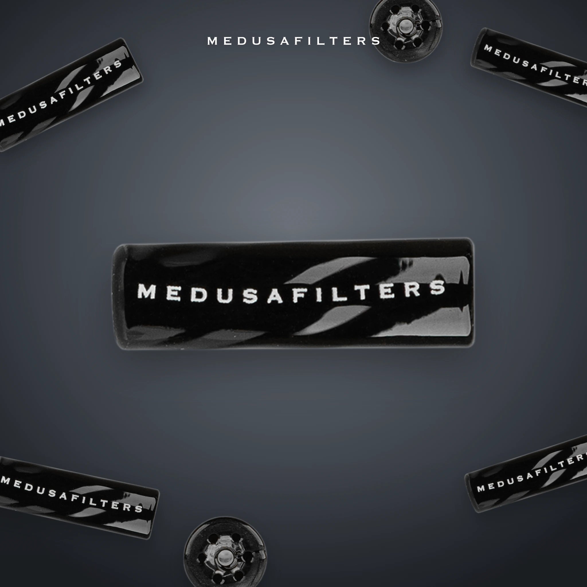 Medusafilters Twisted Glasfilter 9 mm BLACK – Glasfilter im Überblick