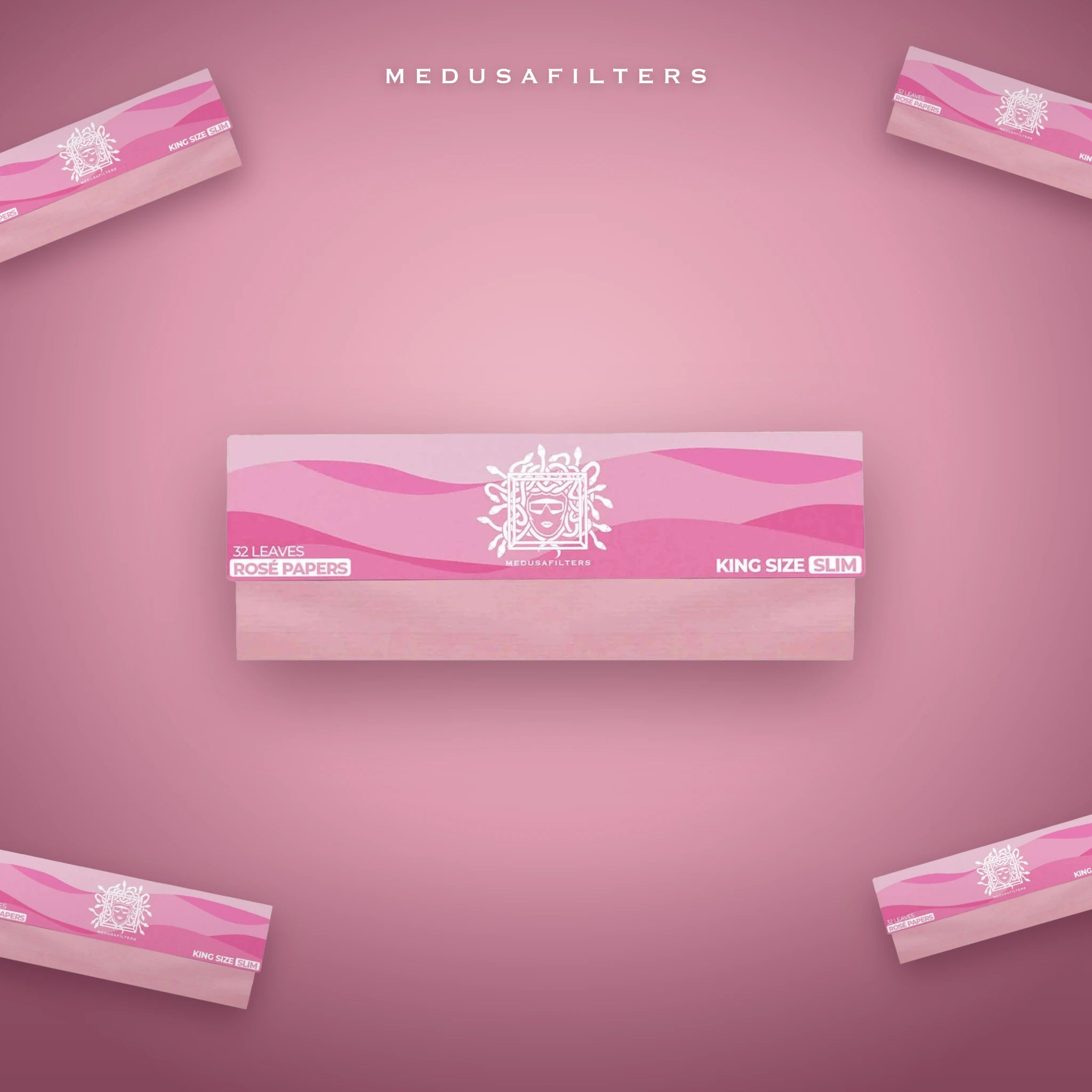 Medusafilters Longpapers King Size Slim ROSÉ – 1 Heft – Papers im Überblick