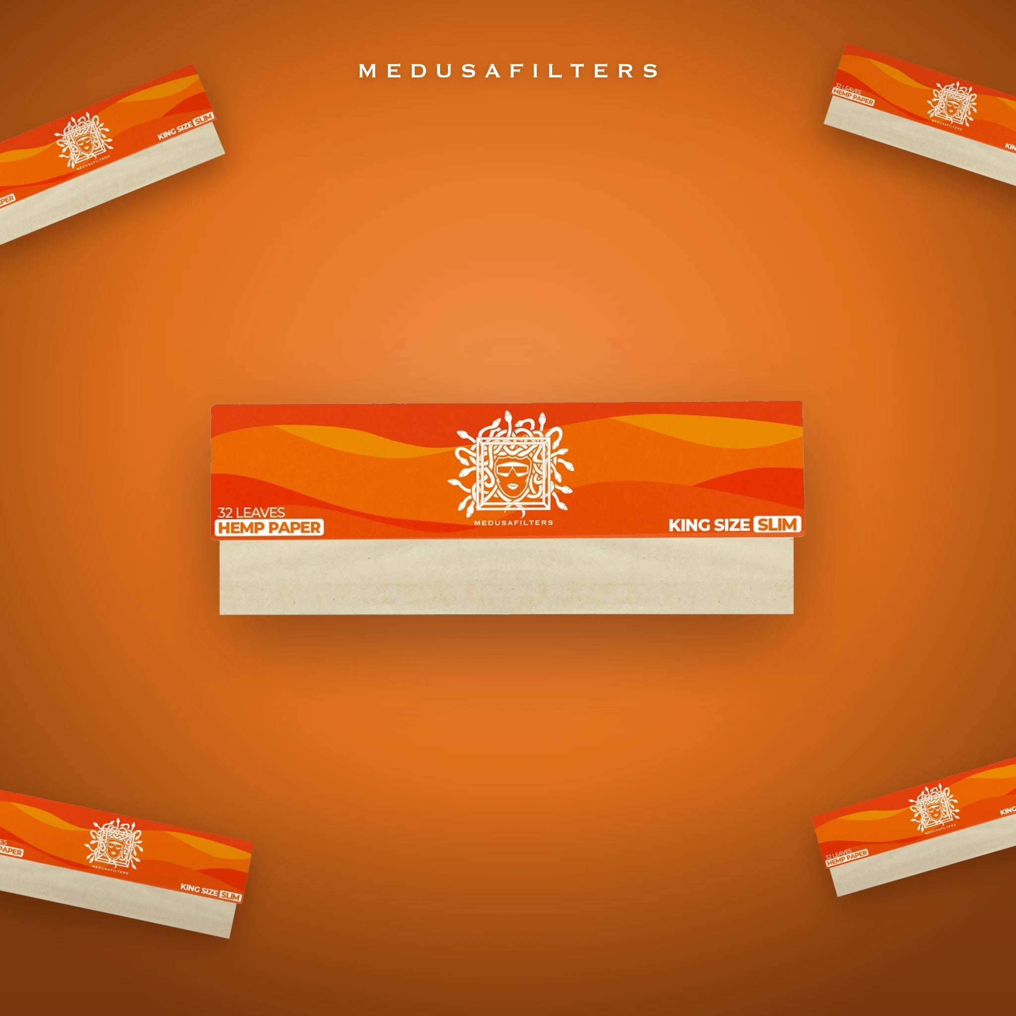Medusafilters Longpapers King Size Slim SUNSET – 1 Heft – Papers im Überblick