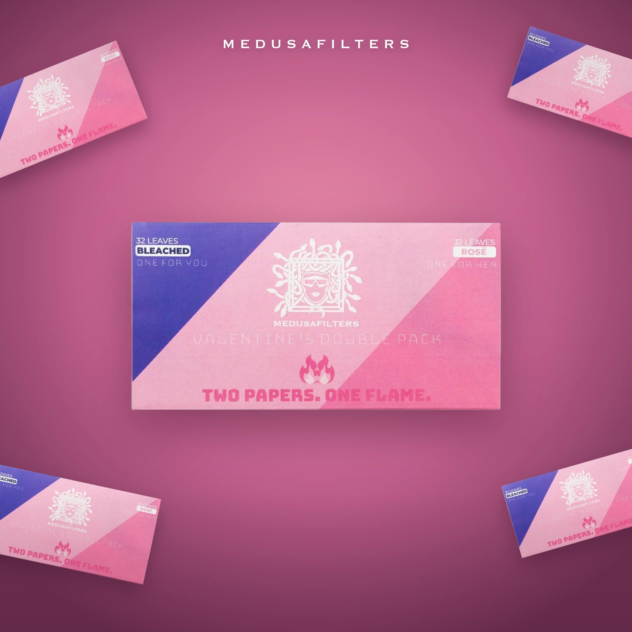 Medusafilters Longpapers King Size Slim VALENTINE – 1 Heft – Papers im Überblick