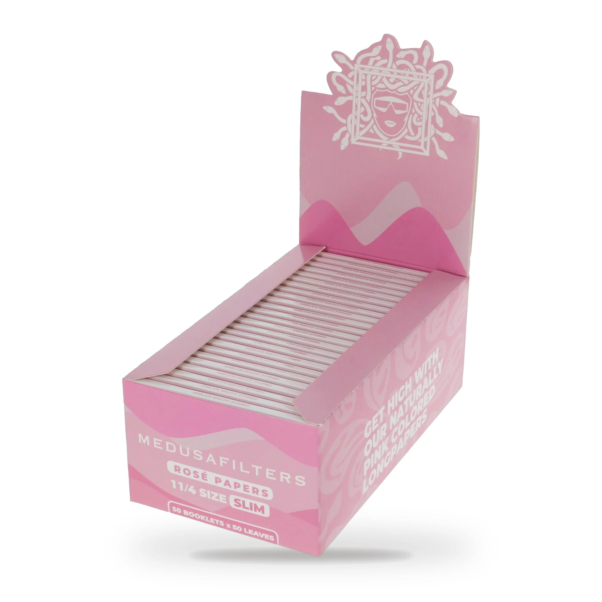 Medusafilters Shortpapers 50er Display Pink
