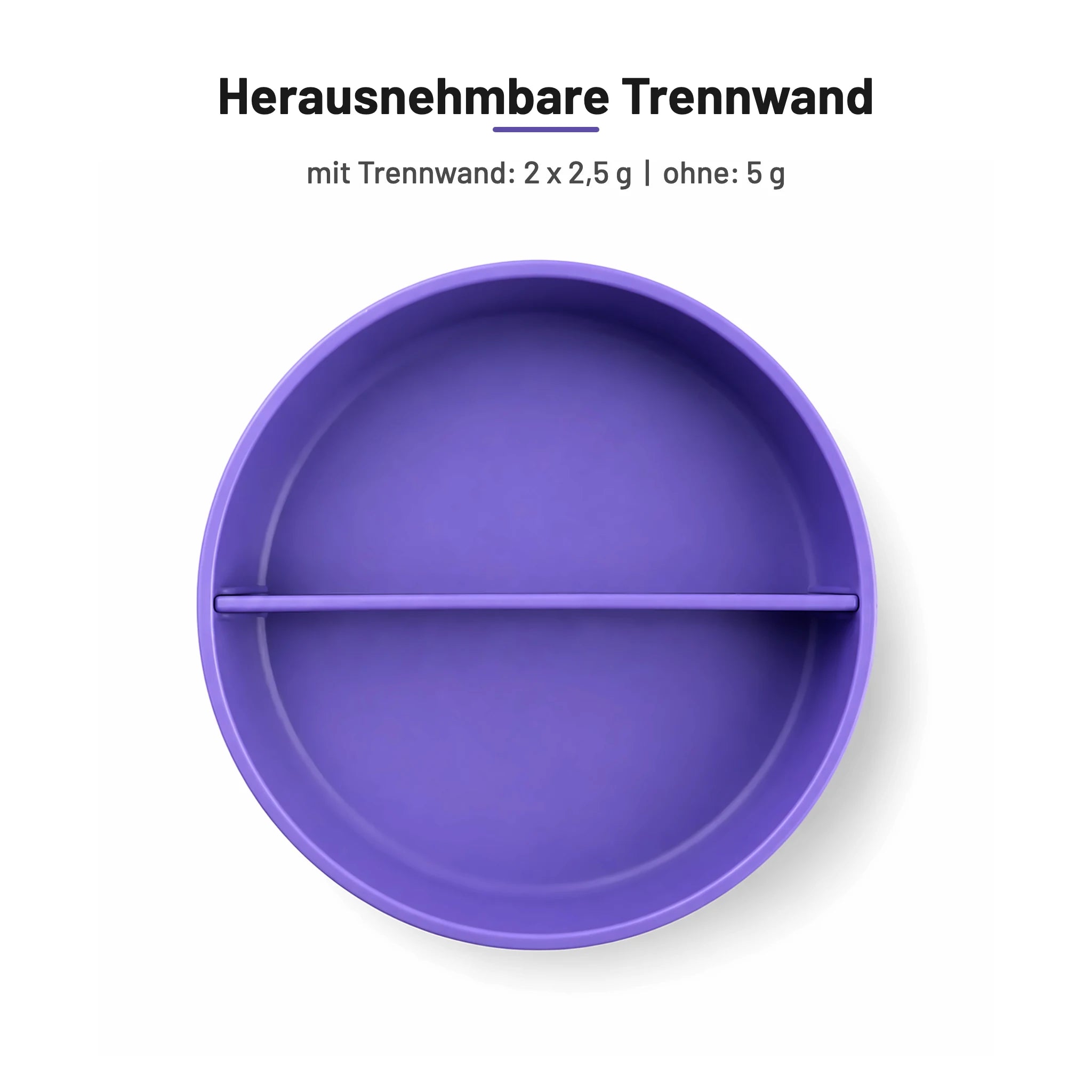Green Pocket Violet – herausnehmbare Trennwand: 2 x 2,5 g oder 5 g gesamt